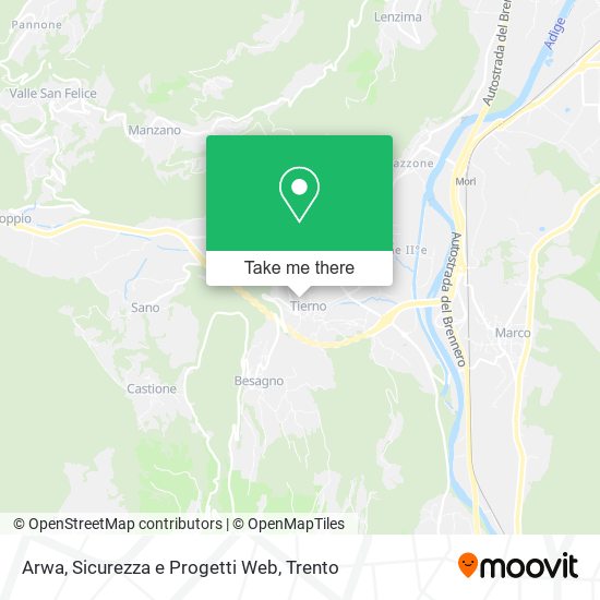 Arwa, Sicurezza e Progetti Web map