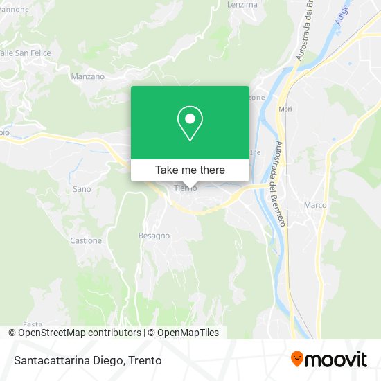 Santacattarina Diego map