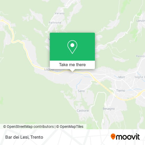 Bar dei Lesi map