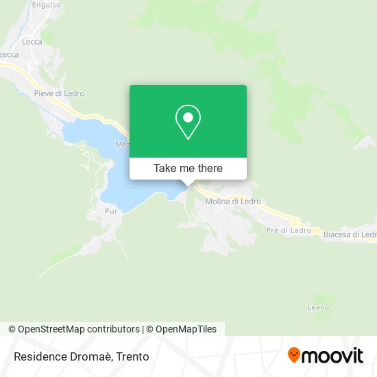 Residence Dromaè map