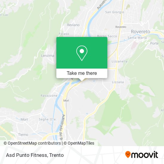 Asd Punto Fitness map
