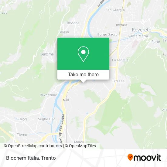 Biochem Italia map