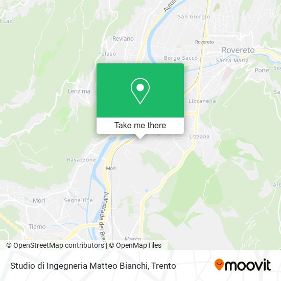 Studio di Ingegneria Matteo Bianchi map