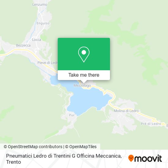 Pneumatici Ledro di Trentini G Officina Meccanica map