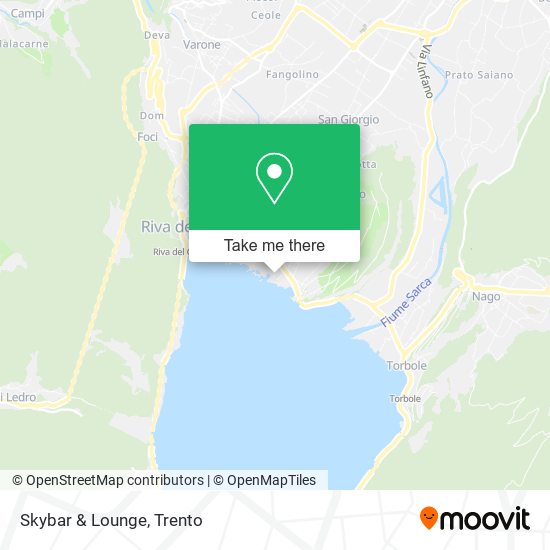 Skybar & Lounge map