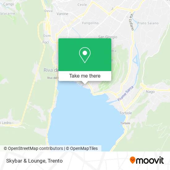 Skybar & Lounge map