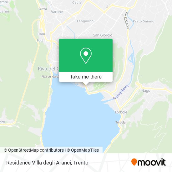 Residence Villa degli Aranci map