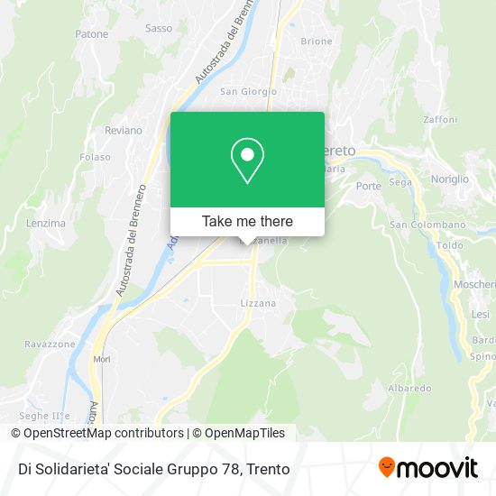 Di Solidarieta' Sociale Gruppo 78 map