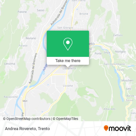 Andrea Rovereto map