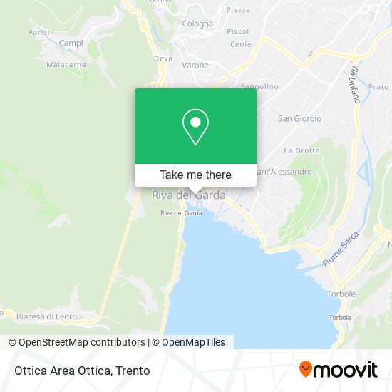 Ottica Area Ottica map