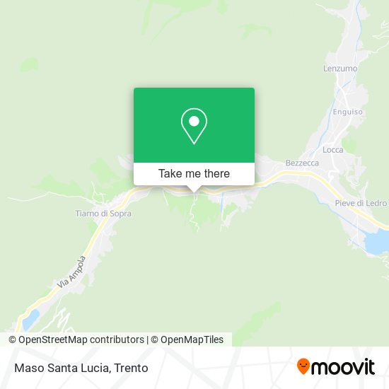 Maso Santa Lucia map