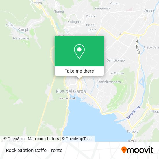 Rock Station Caffè map