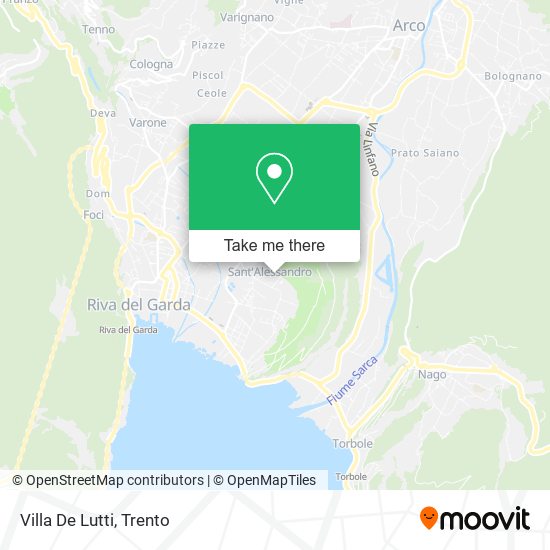 Villa De Lutti map