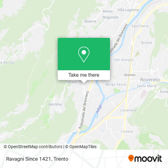 Ravagni Since 1421 map