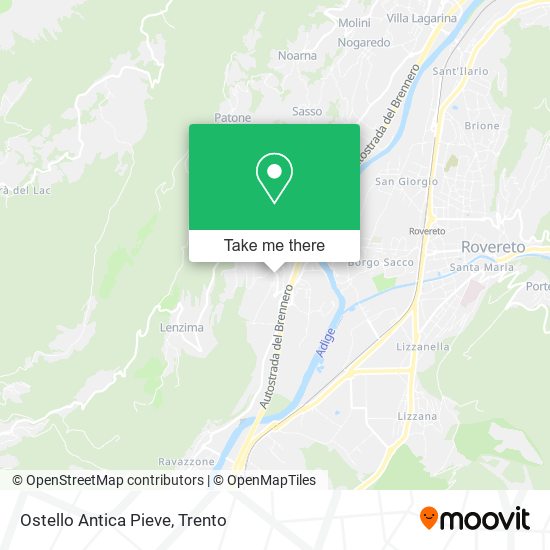 Ostello Antica Pieve map