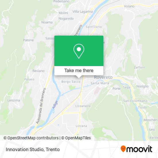 Innovation Studio map