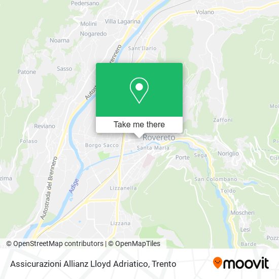 Assicurazioni Allianz Lloyd Adriatico map
