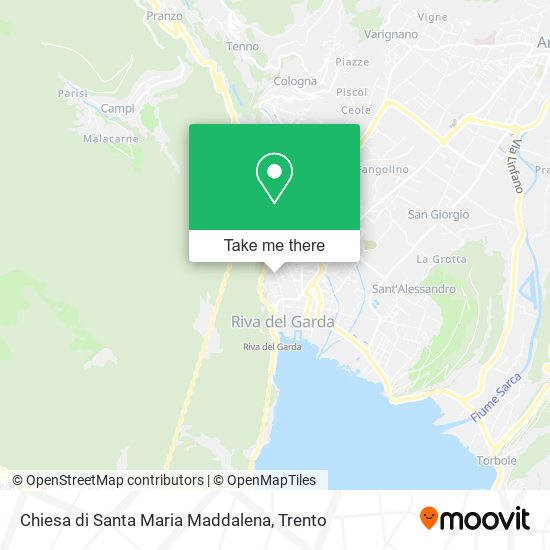 Chiesa di Santa Maria Maddalena map