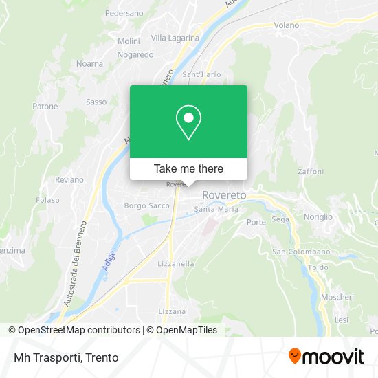 Mh Trasporti map