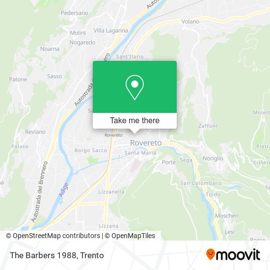The Barbers 1988 map