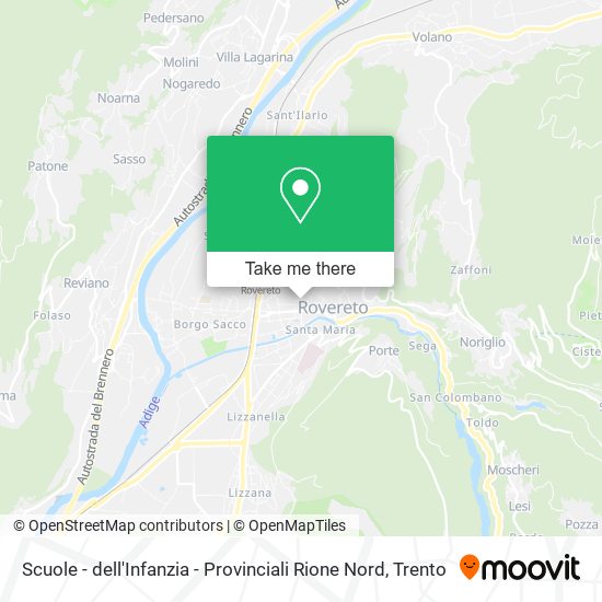 Scuole - dell'Infanzia - Provinciali Rione Nord map