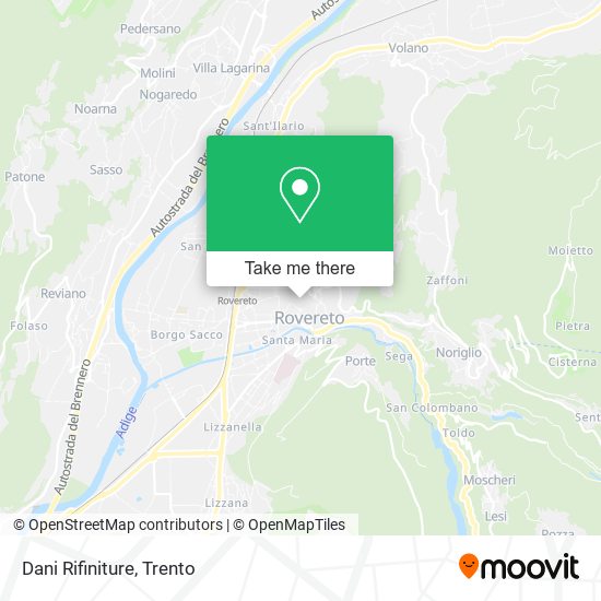 Dani Rifiniture map