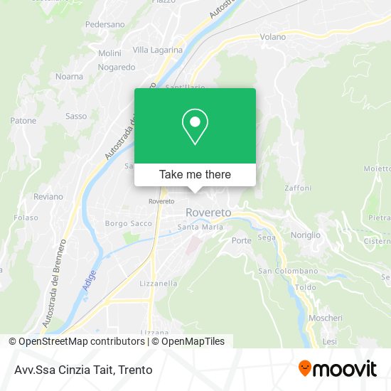 Avv.Ssa Cinzia Tait map