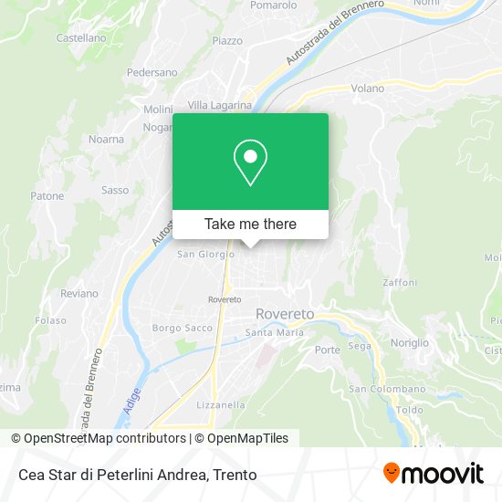Cea Star di Peterlini Andrea map