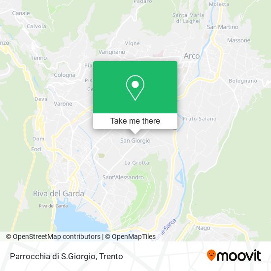Parrocchia di S.Giorgio map