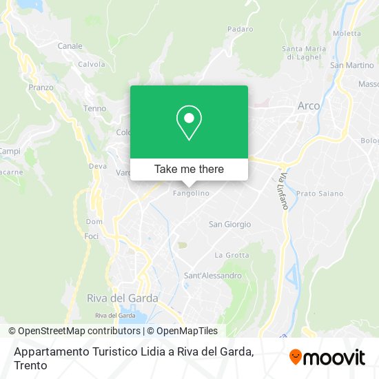 Appartamento Turistico Lidia a Riva del Garda map