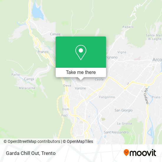Garda Chill Out map