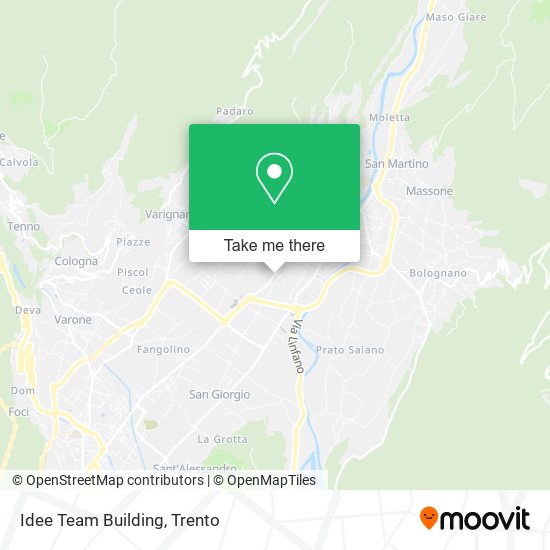 Idee Team Building map