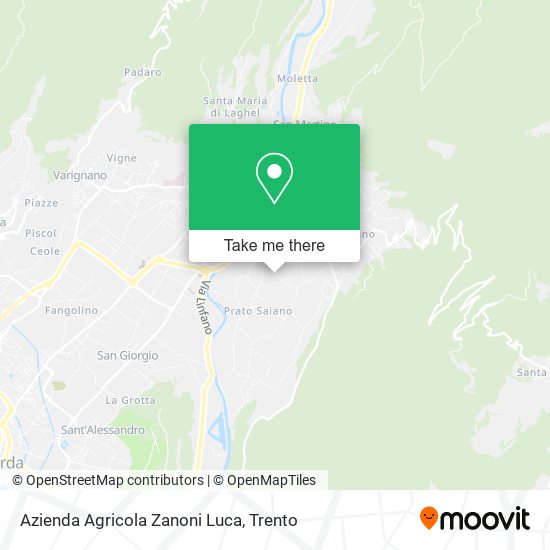 Azienda Agricola Zanoni Luca map