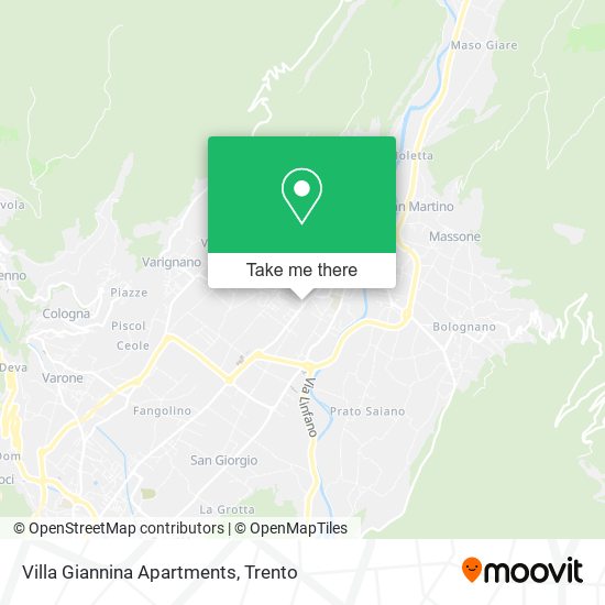 Villa Giannina Apartments map