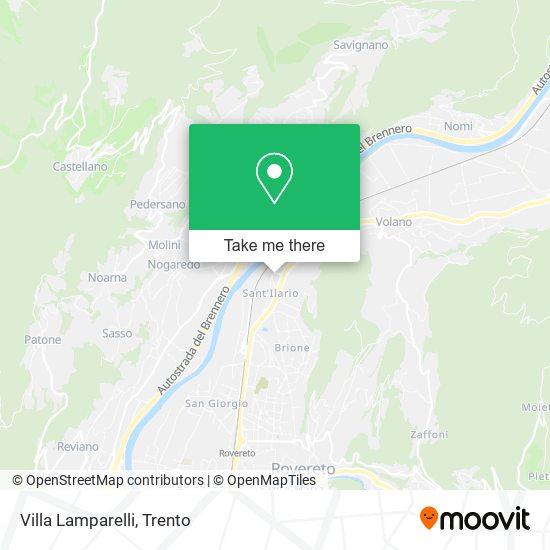Villa Lamparelli map