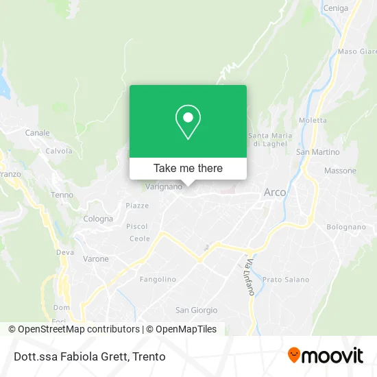 Dott.ssa Fabiola Grett map