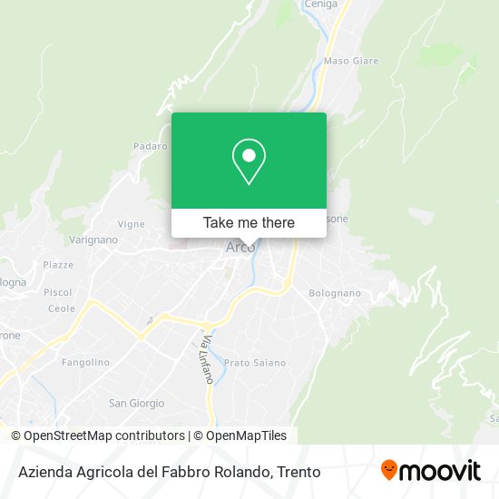 Azienda Agricola del Fabbro Rolando map