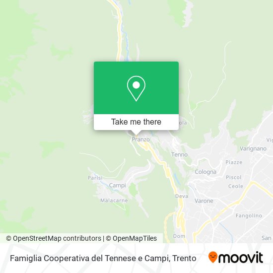 Famiglia Cooperativa del Tennese e Campi map