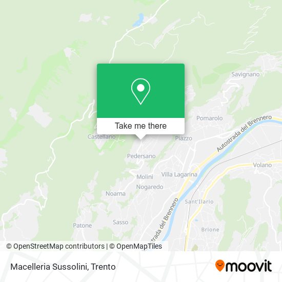 Macelleria Sussolini map