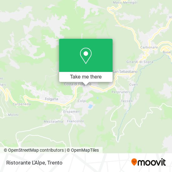 Ristorante L'Alpe map