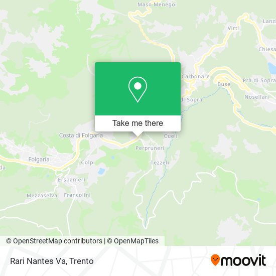 Rari Nantes Va map
