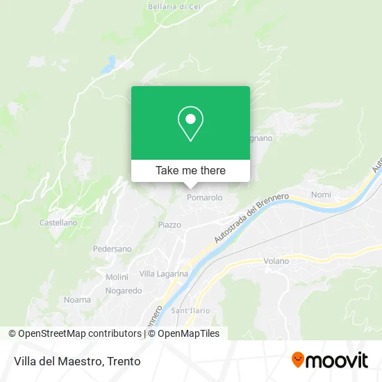 Villa del Maestro map