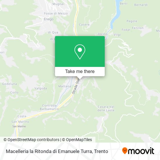 Macelleria la Ritonda di Emanuele Turra map