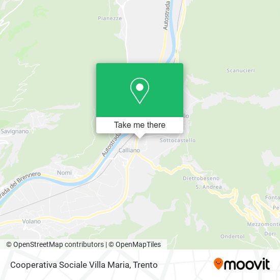 Cooperativa Sociale Villa Maria map