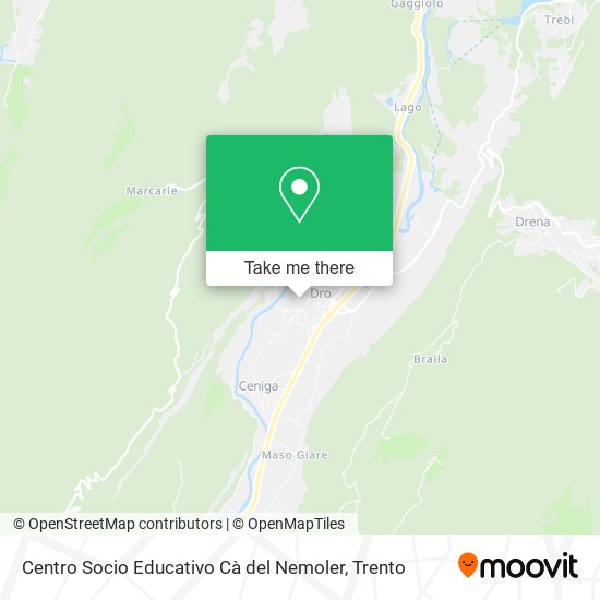 Centro Socio Educativo Cà del Nemoler map