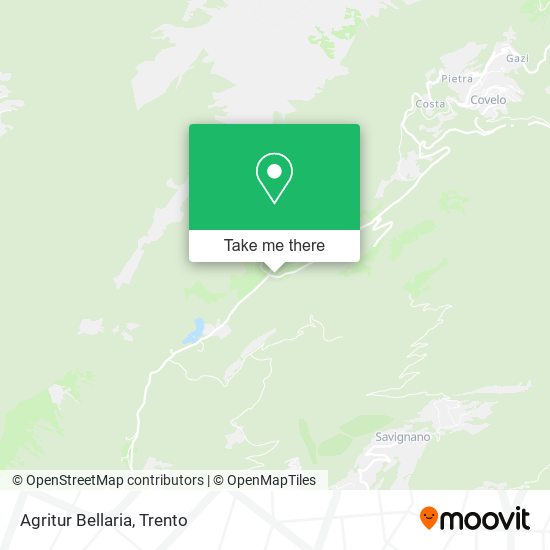 Agritur Bellaria map