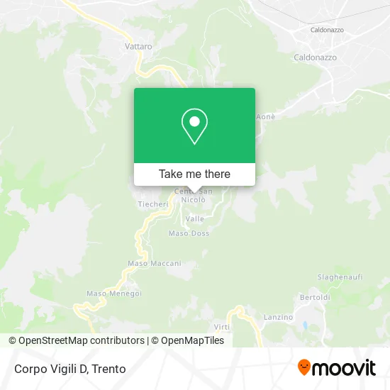 Corpo Vigili D map