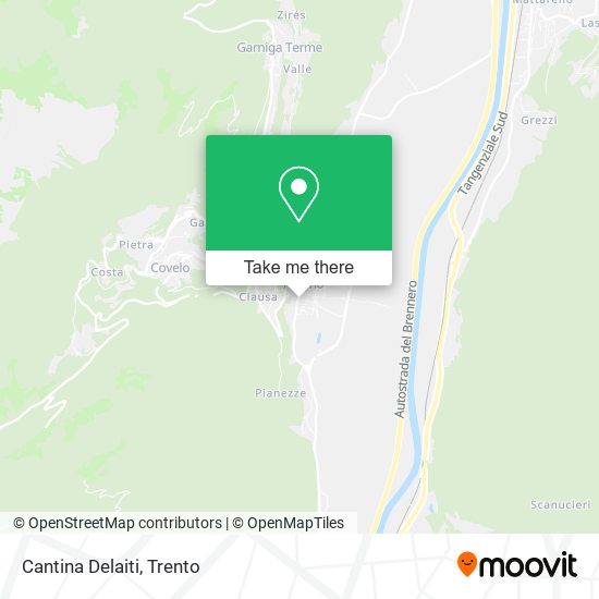 Cantina Delaiti map
