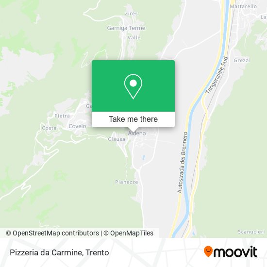 Pizzeria da Carmine map