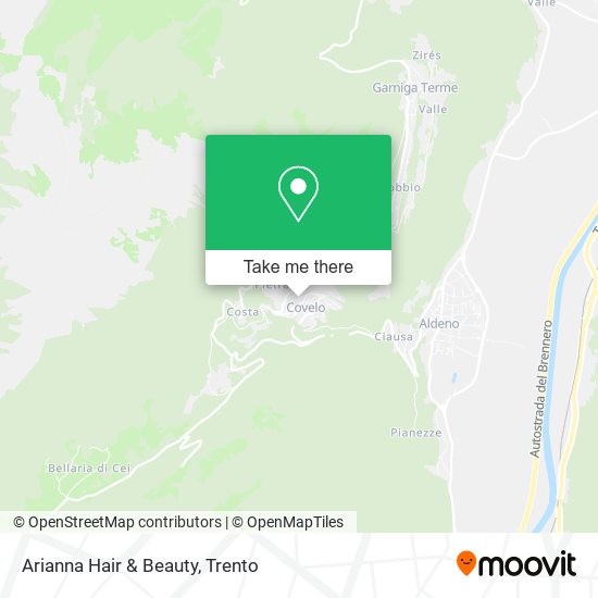 Arianna Hair & Beauty map